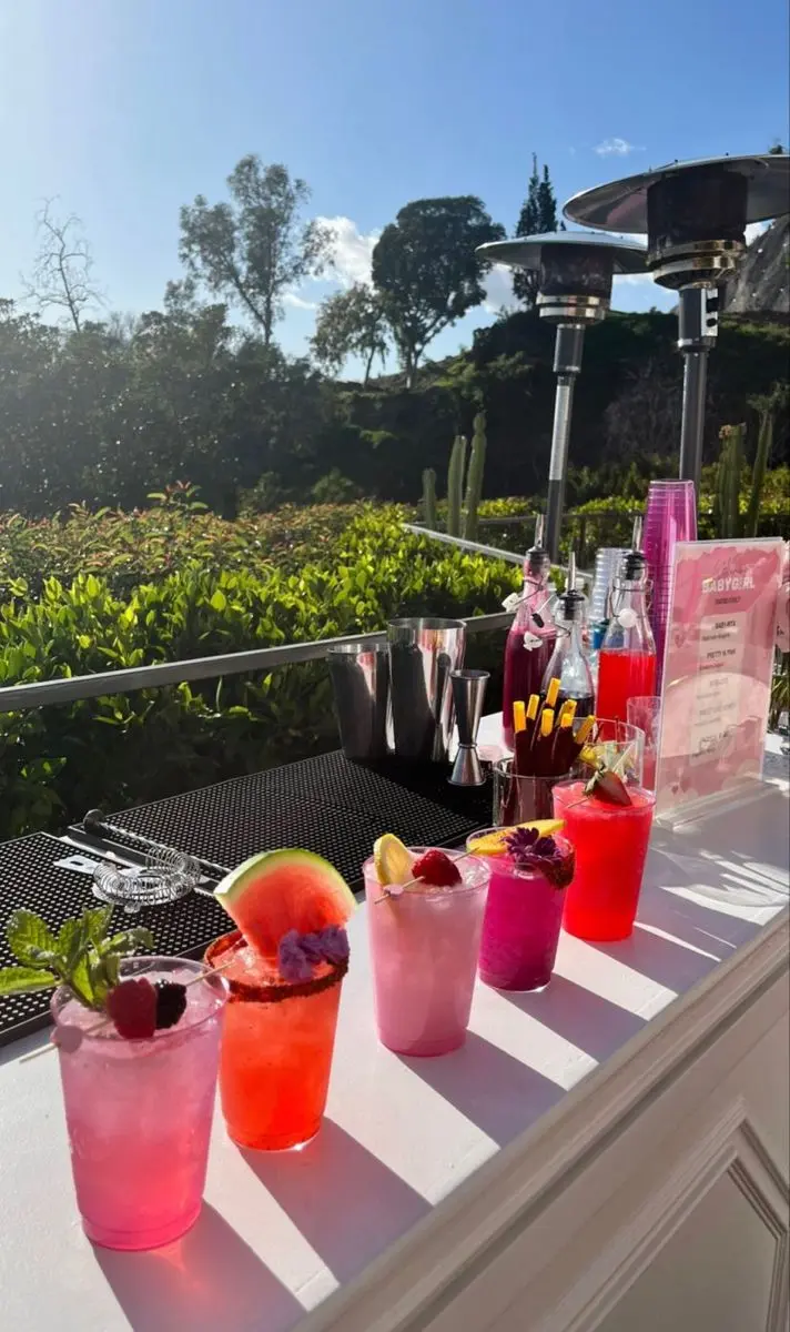 Mobile bartender mixology service for ladies brunch in Plantation FL with mimosas